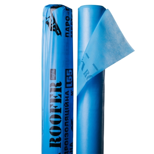 Гидро-пароизоляционная мембрана «Roofer light» 70м.кв., шир.1,6 м. p-55 г/м2