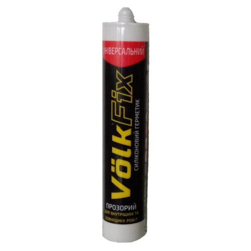 Універсальний герметик VolkFix 280 мл прозорий