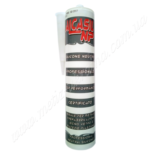 Силиконовый герметик Alcasil Neutral Profi 310ml серый