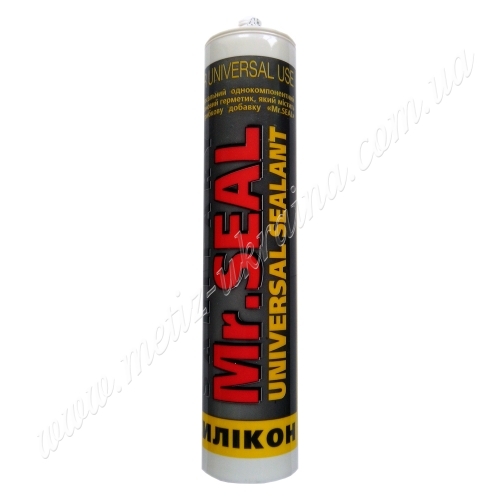 Силиконовый герметик Mr.Seal 280мл белый